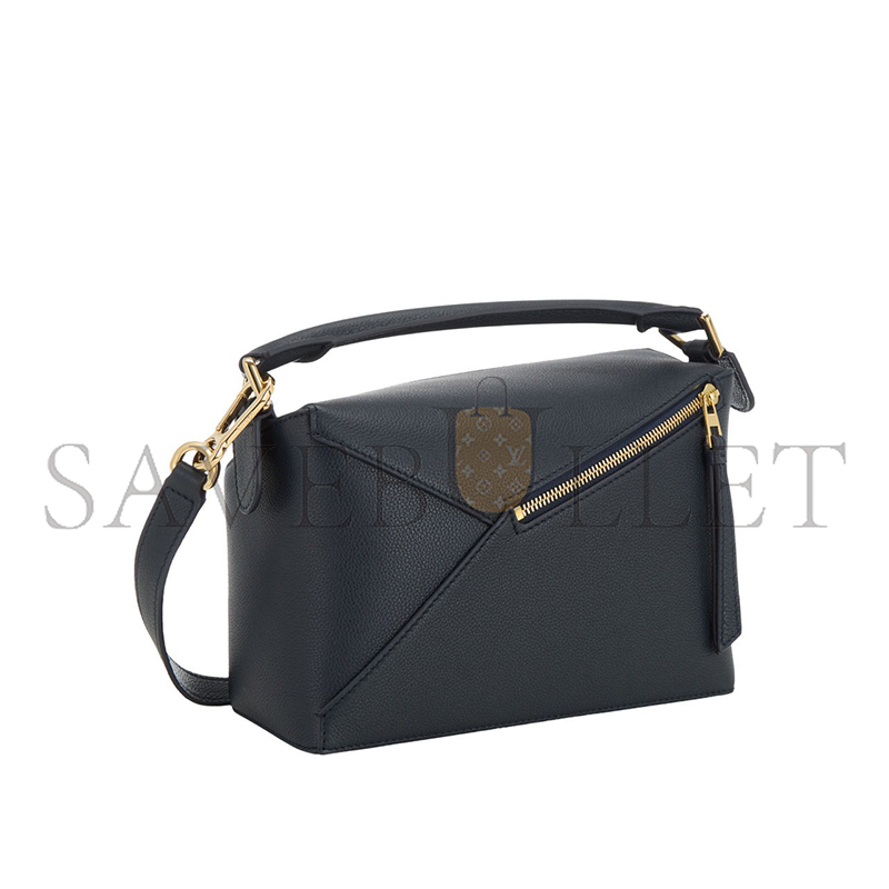 LOEWE SMALL PUZZLE EDGE BAG IN SOFT GRAINED CALFSKIN (24*16.5*10.5cm)